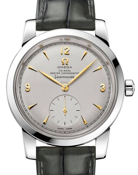 omega small seconds 1948|omega 1948 platinum strap.